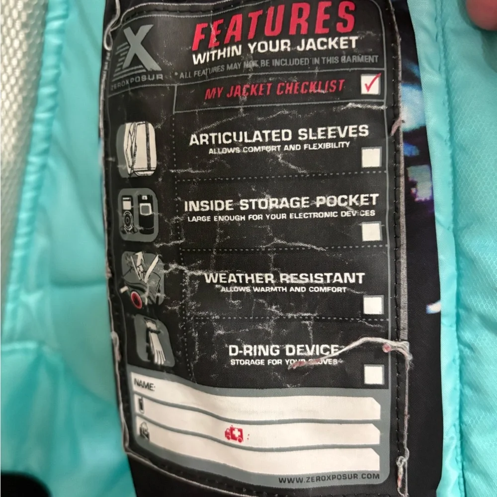 Stylish Kids Puffer Jacket - Black and Blue - Picture 5 of 16